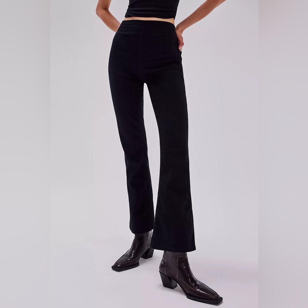 free people In My Feelings Crop Slim Flare Pants